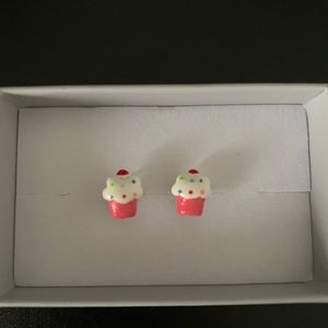 Cupcake earrings fantasy jewelry